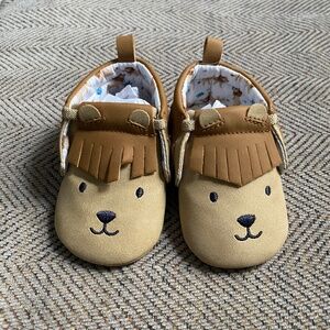 Carters Child of Mine Bear Moccasins